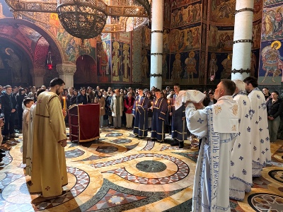 ВАСКРСЕЊЕ ХРИСТОВО СВЕЧАНО ПРОСЛАВЉЕНО У ТОПОЛИ