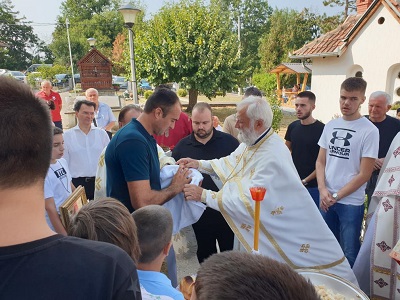 УСПЕЊЕ ПРЕСВЕТЕ БОГОРОДИЦЕ - СЛАВА ЦРКВЕ У САРАНОВУ