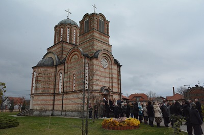 АРХИЈЕРЕЈСКА ЛИТУРГИЈА У ДРЕНУ НАДОМАК ЛАЗАРЕВЦА