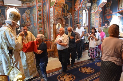 СВЕТА АРХИЈЕРЕЈСКА ЛИТУРГИЈА У ХРАМУ СВЕТОГ ДИМИТРИЈА У СУШИЦИ