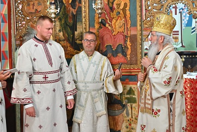 РУКОПОЛОЖЕЊЕ ЗА ЂАКОНА У СТАРОЈ ЦРКВИ У КРАГУЈЕВЦУ