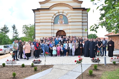 КАНОНСКА ПОСЕТА МИТРОПОЛИТА ЈОВАНА СИОКОВЦУ КОД ЈАГОДИНЕ