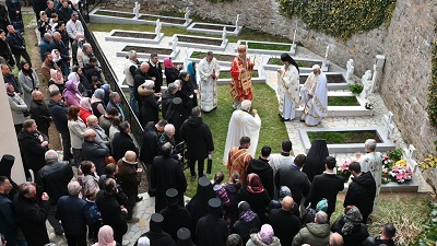 ВЛАДИКА ЈОВАН БОГОСЛУЖИО У МАНАСТИРУ БЛАГОВЕШТЕЊУ