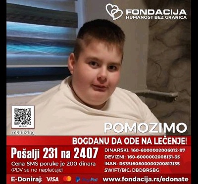 ЗАЈЕДНО У БОРБИ ЗА БОГДАНОВ ОСМЕХ